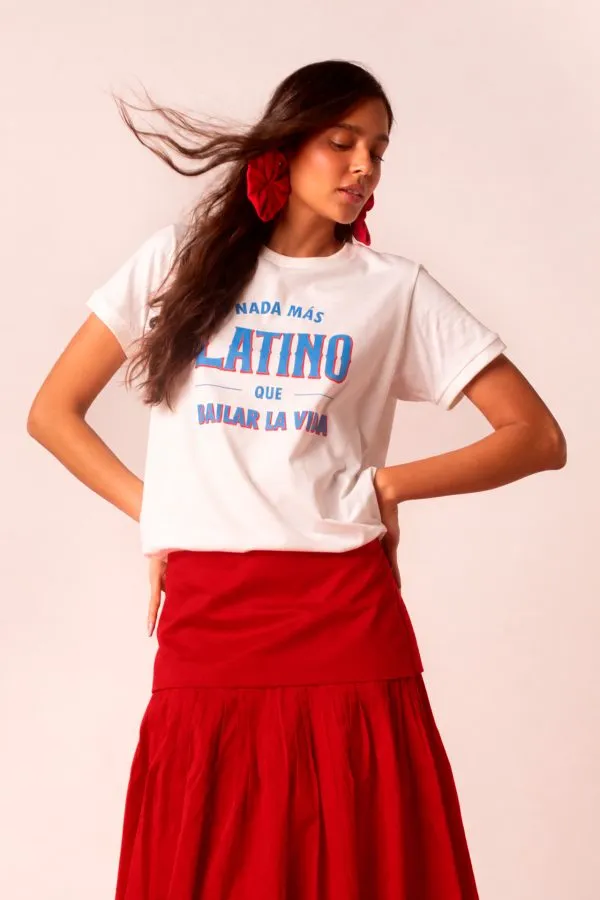 T-shirt Nada Mas Latino